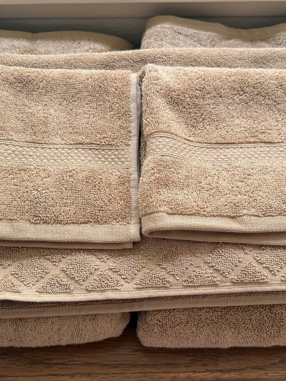 New Five Piece Bath Towel Set by Charter Club 100% Cotton